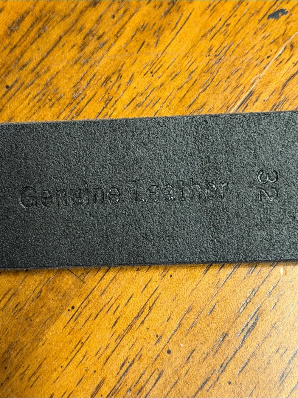 Timberland PRO Men's Black Leather workwear Pull up Belt  size 32
